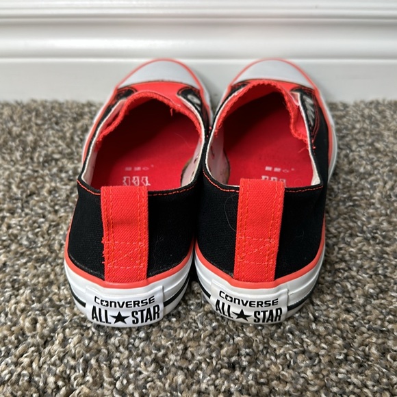 Converse Chuck Taylor All Star Shoes Black and Pink - Picture 2 of 6